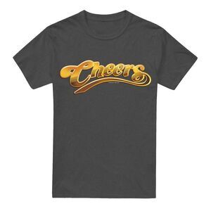 Cheers Unisex Adult Logo T-Shirt / Charcoal